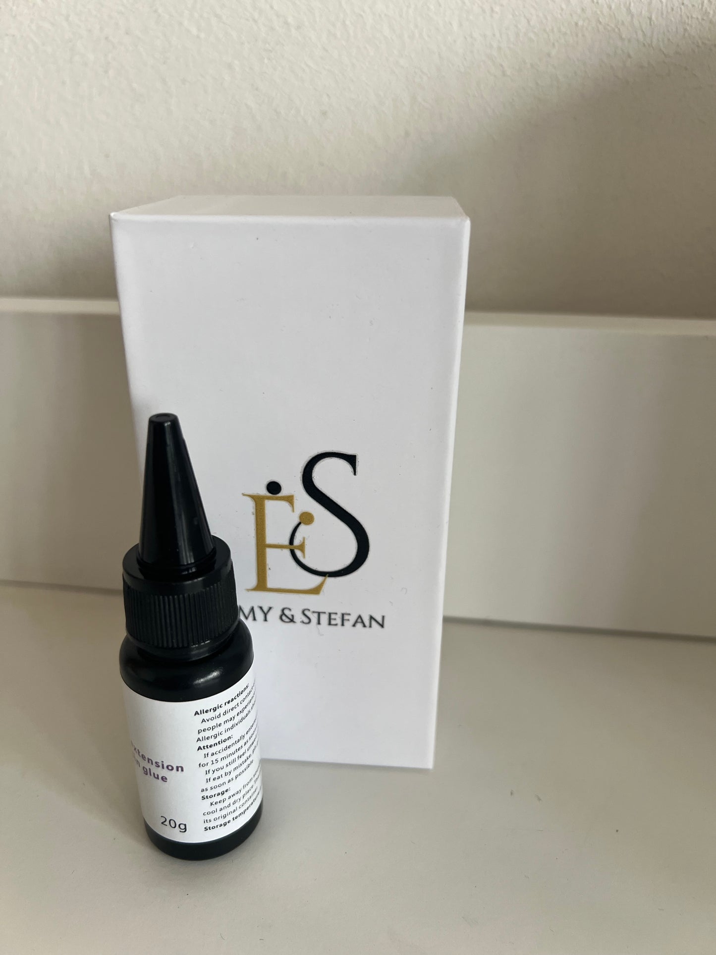 Colle à résine ES pour extension de cheveux UV.