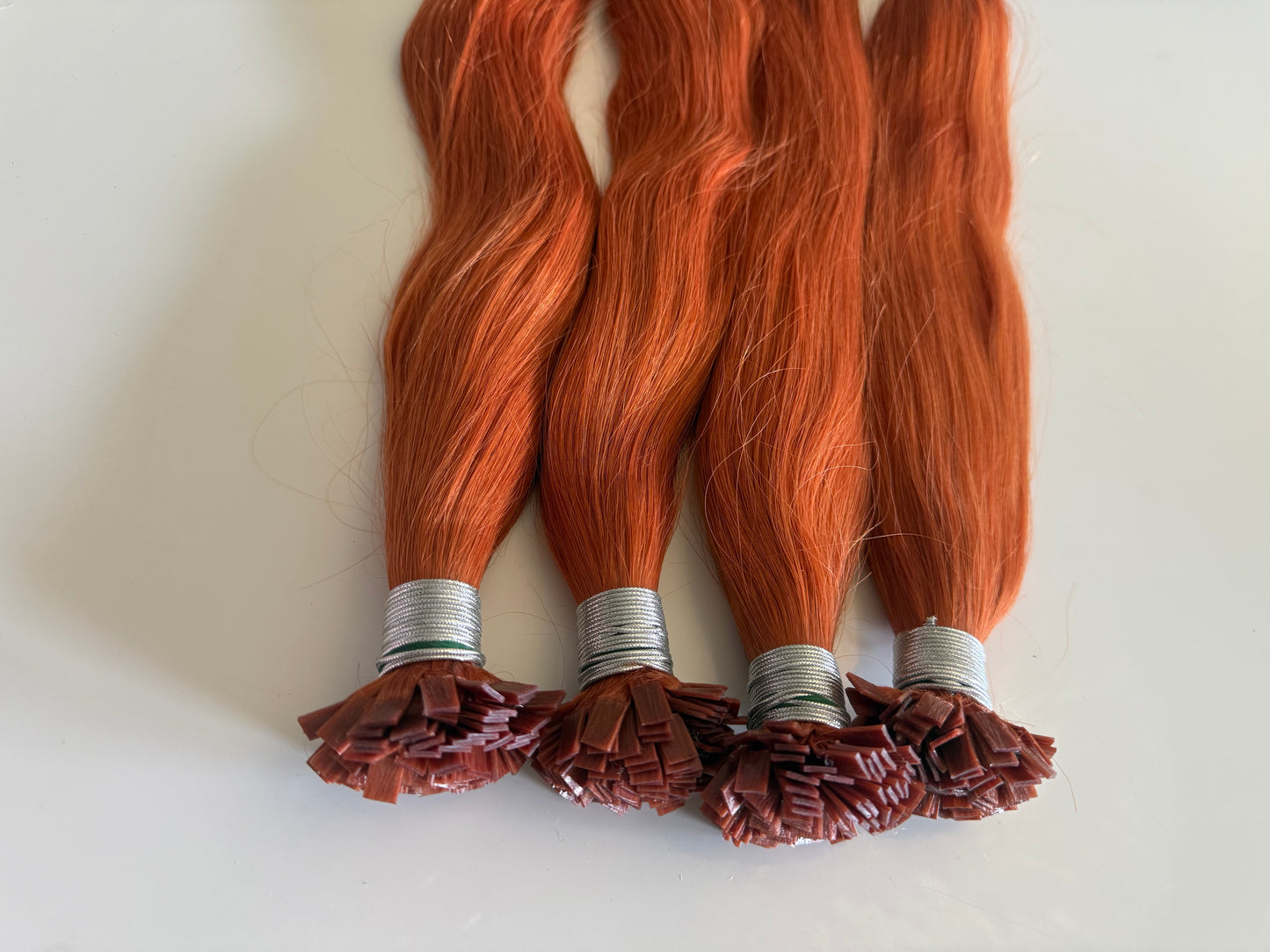 Extension kératine - ginger orange cuivré - 45 et 50 cm