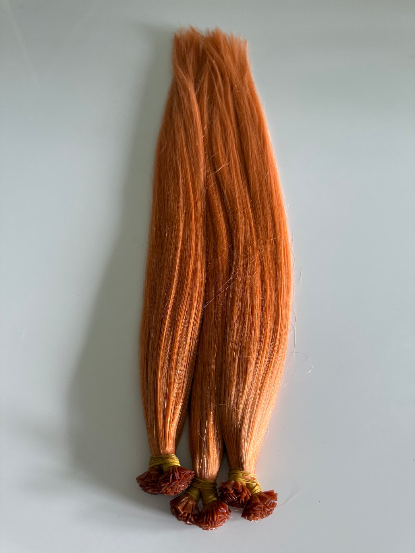 Extension kératine - Ginger orange clair - long 65 cm