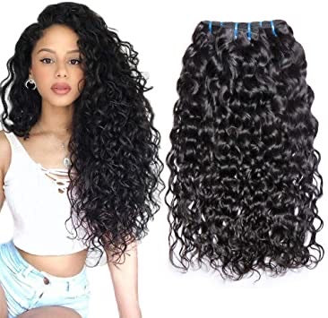 Tissage Brésilien naturel frisé cheveux - d'origine de BAHIA