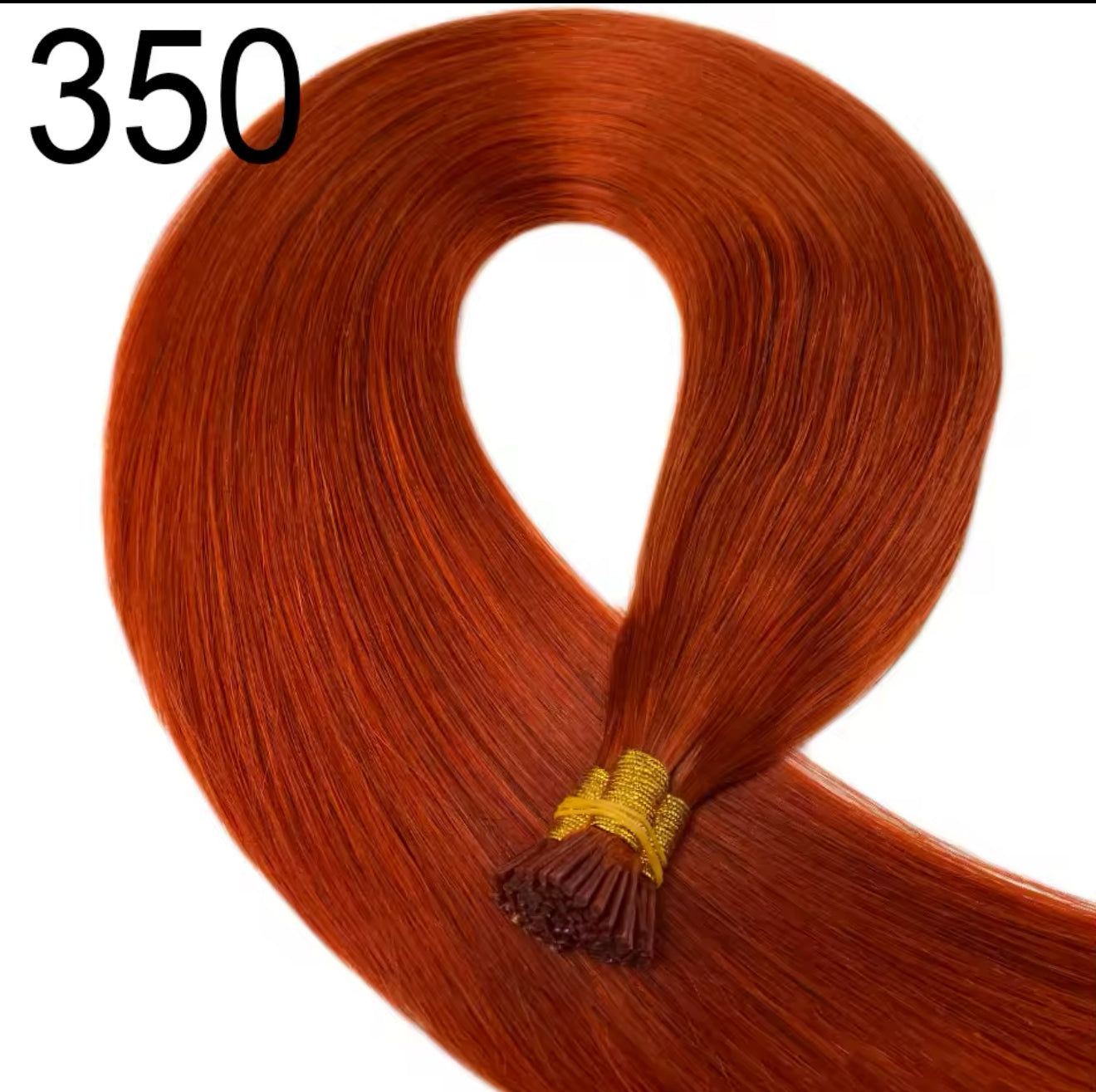 Extension kératine - ginger orange cuivré - 45 et 50 cm
