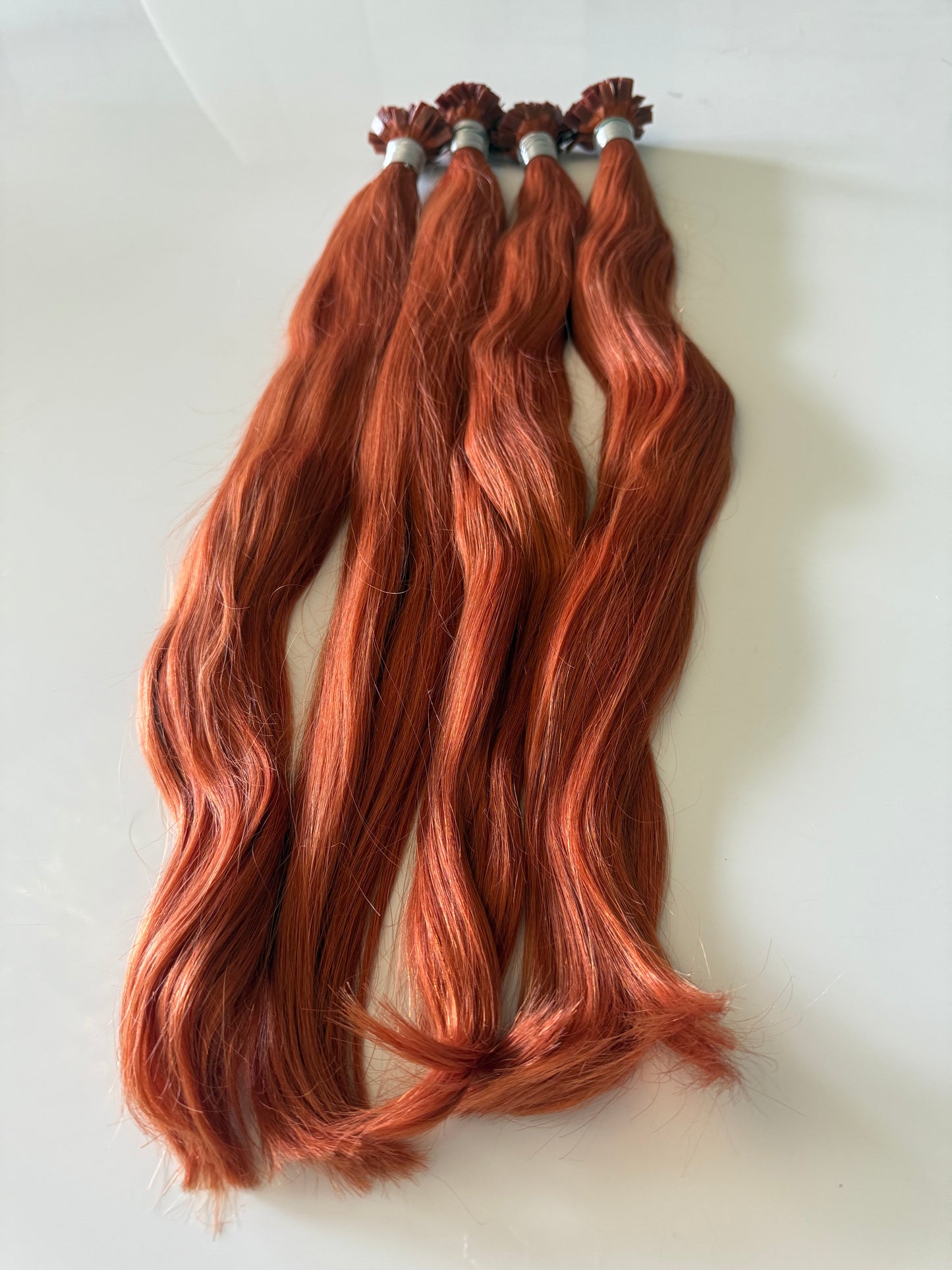 Extension kératine - ginger orange cuivré - 45 et 50 cm