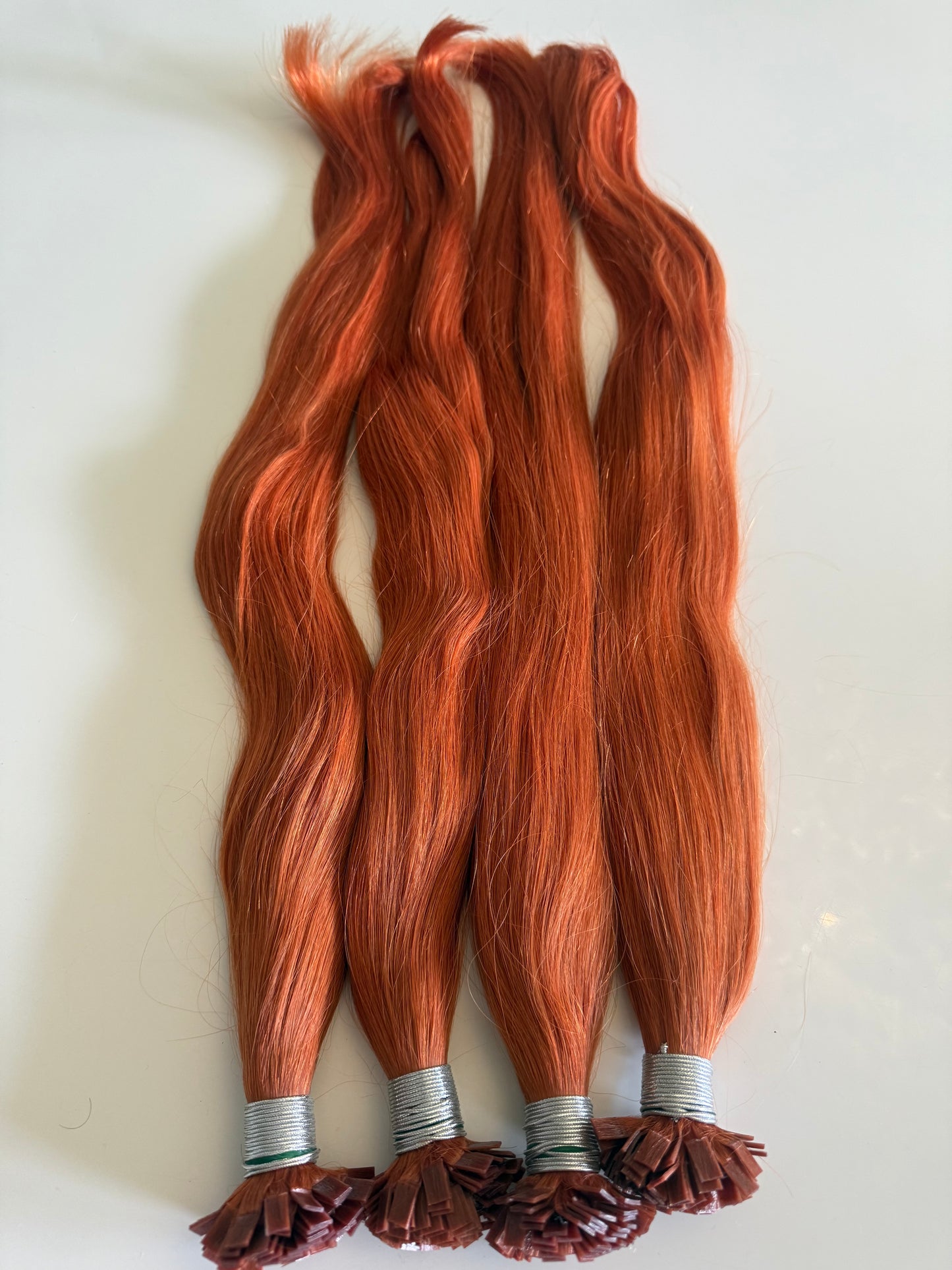 Extension kératine - ginger orange cuivré - 45 et 50 cm