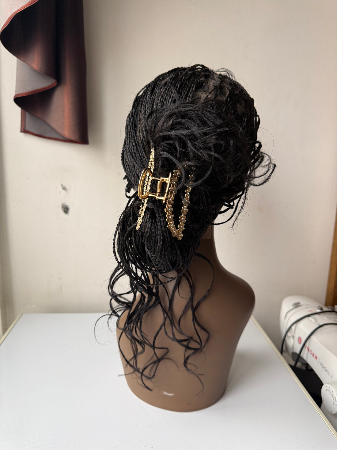 Sanah Full lace braided - Perruque tressée en fine mèches.
