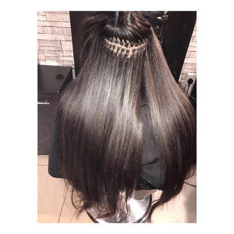 Extension au fil Cheveux Brésiliens Lisses
