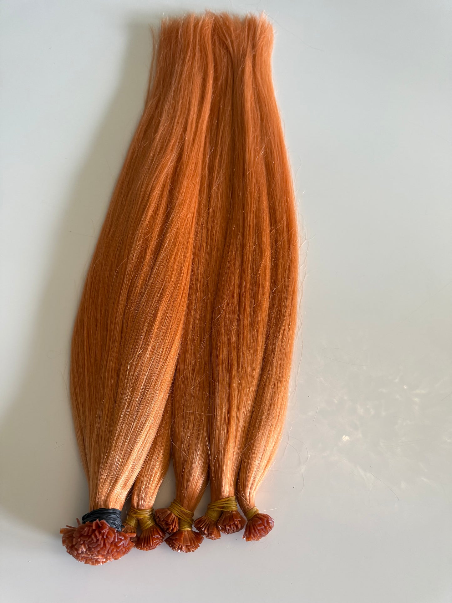 Extension kératine - Ginger orange clair - long 65 cm