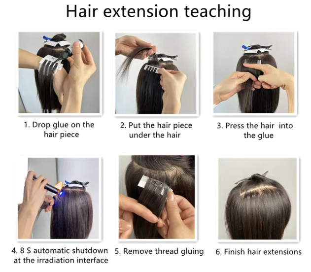 E-Book Extension de cheveux technique V-Light