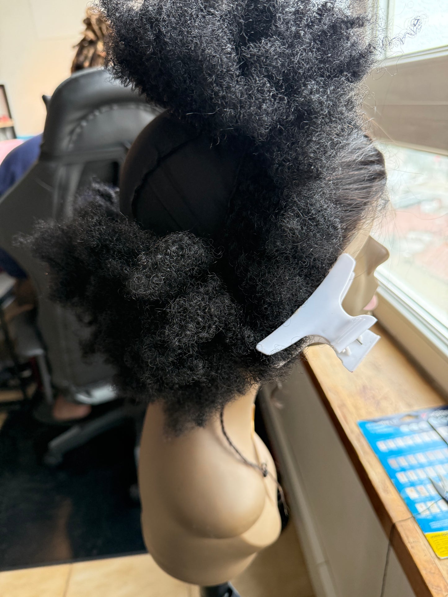 Perruque Brésilienne cheveux humain Afro crépus - d'origine de Salvador de BAHIA