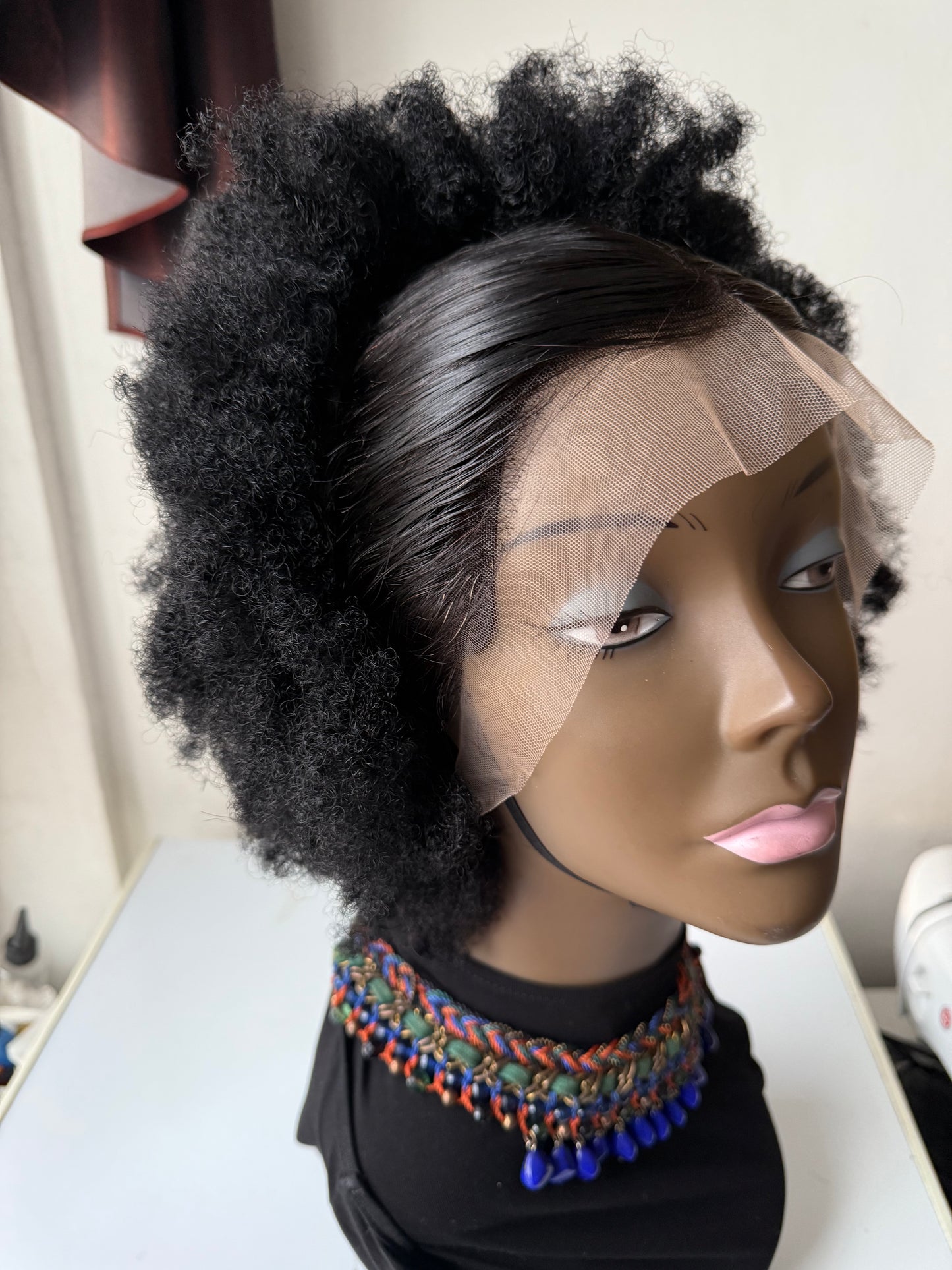 Perruque Brésilienne cheveux humain Afro crépus - d'origine de Salvador de BAHIA