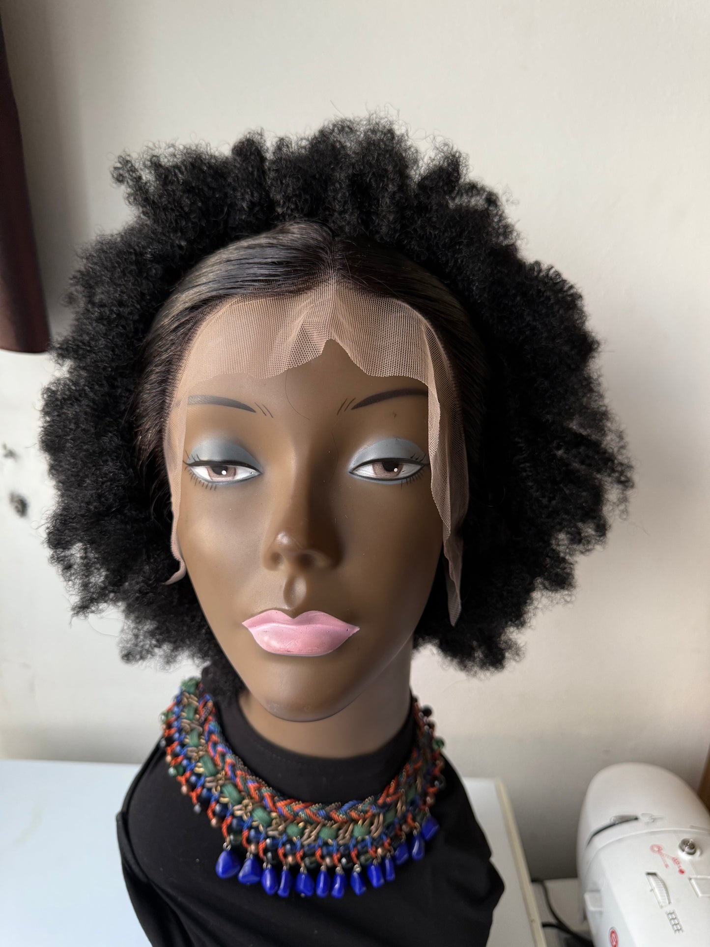 Perruque Brésilienne cheveux humain Afro crépus - d'origine de Salvador de BAHIA