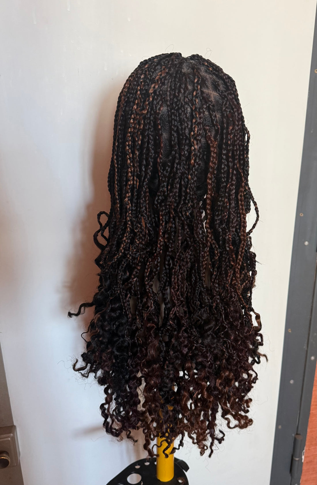 Perruque full lace wig tressée box braid avec baby hair - Brenda