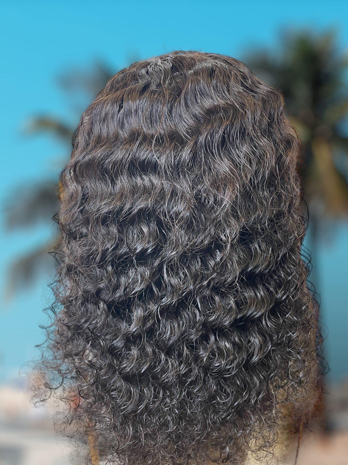 Perruque Front lace MARILIA - Cheveux bouclés naturels