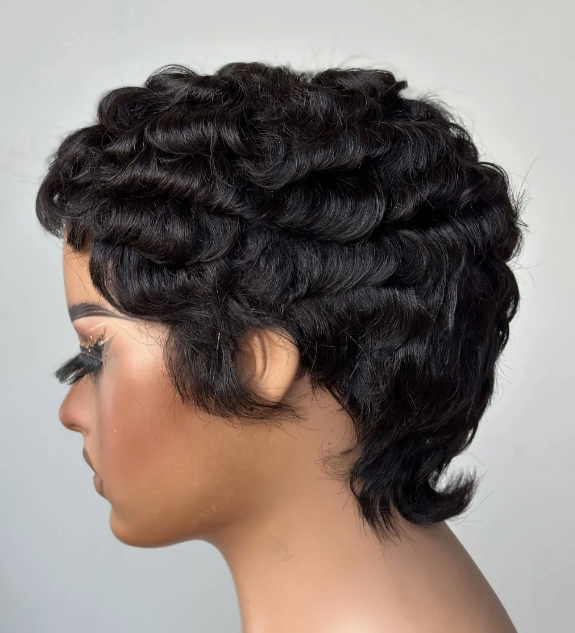 Perruque Jade en coupe Pixie - en mèches TARA Brésiliennes