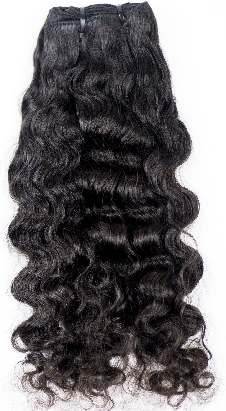 Tissage Brésilien grosse boucle naturelle cheveux raw humains d'origine de Minas gerais