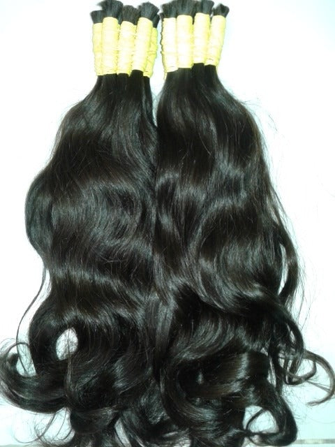 Extension au fil cheveux Brésiliens - Ondulés