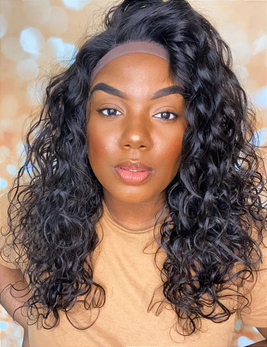 Lace Frontal (Front Lace pièce) en vrai cheveux humains brésiliens Raw