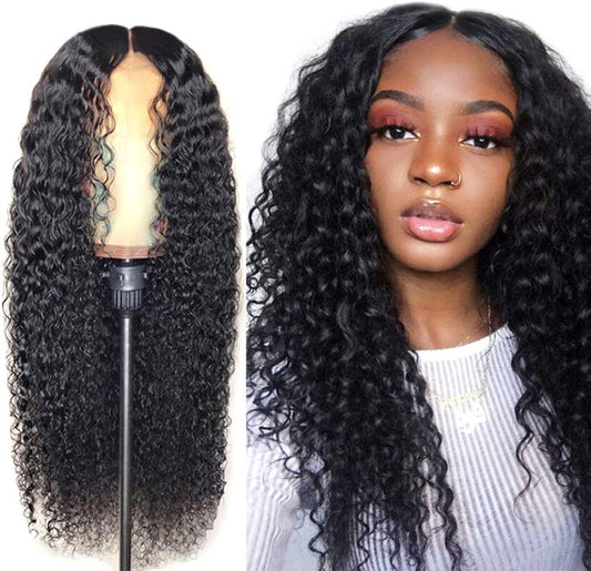 Perruque Front lace boucle brésilienne vrai cheveux naturels steam - Laeticia