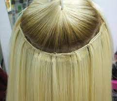 Forfait 13 : Pose Tissage à point (sans tresses) Technique brésilienne + vrai cheveux blond