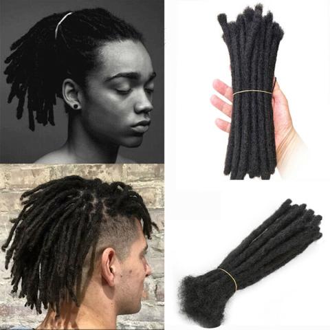 Dreadlocks extension naturels cheveux afros 0,8 cm pack de 10