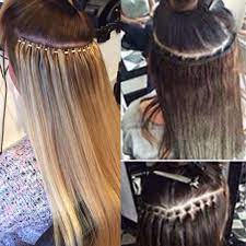 Forfait 8 : Tissage aux anneaux + mèches 18" ou 20" comprises