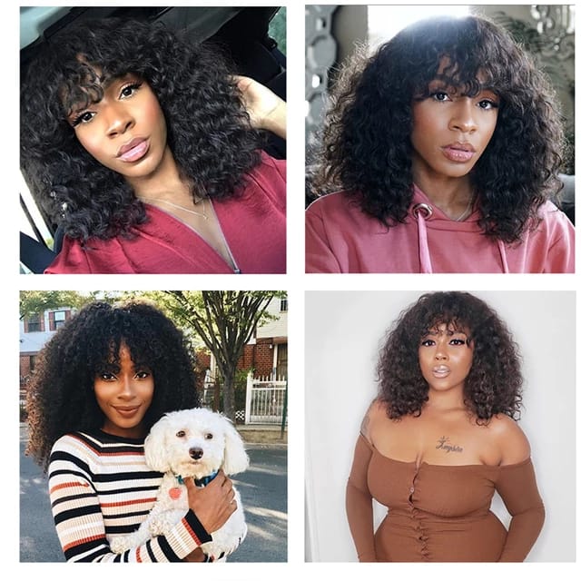 Perruque brésilienne bouclée deep curl - Simony