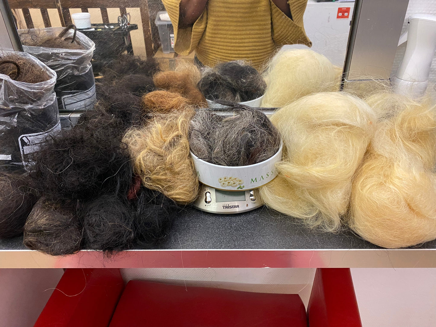 Confection des dreadlocks