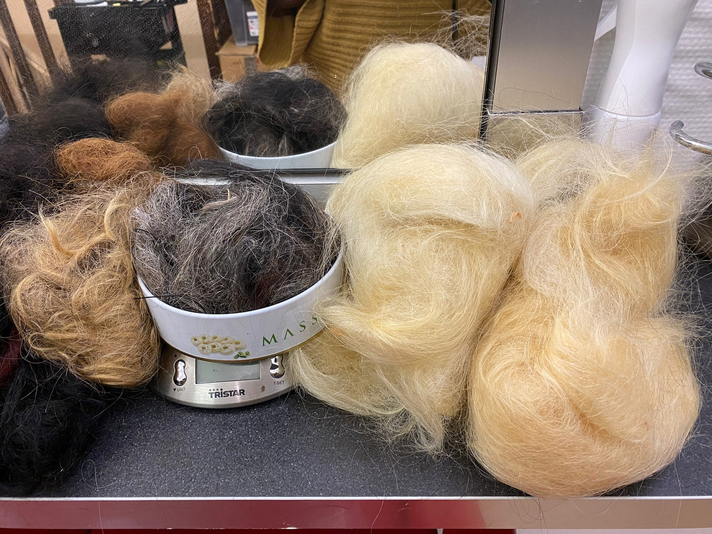 Confection des dreadlocks