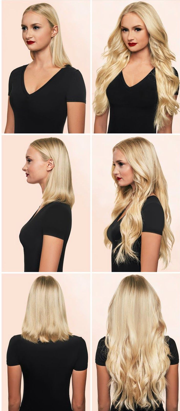 Extension Kératine - Blond doré