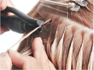 Extension à chaud/ Extensions à la kératine
