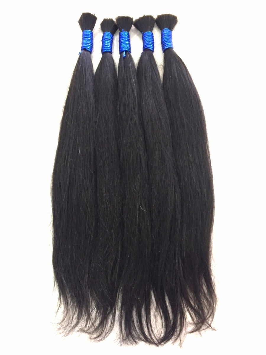 PROMO - Forfait 1 : Extension au fil technique brésilienne (120 grammes cheveux inclus)