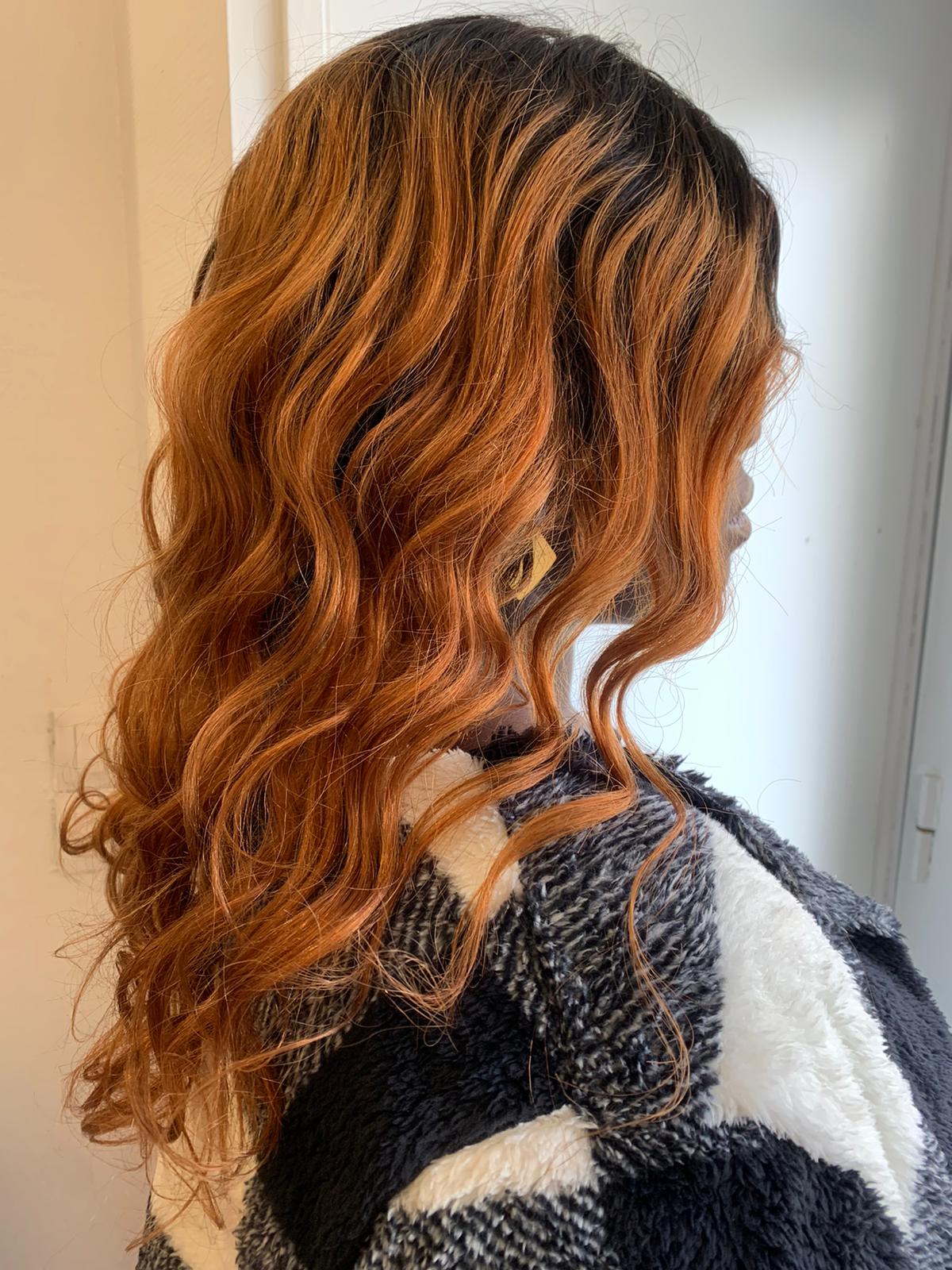 Front lace Caracol