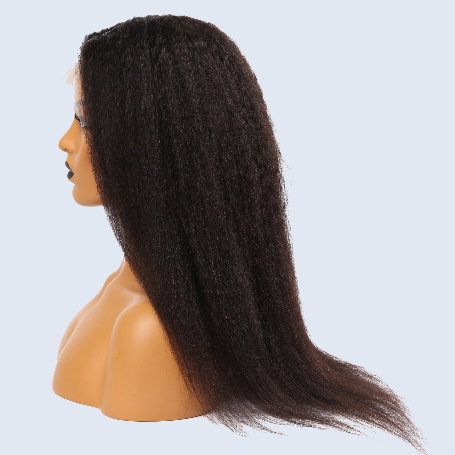 Front lace perruque - brésilienne - Kinky Straight