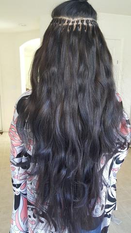 Mèches pour extension au fil cheveux Brésiliens raw vierges - ondulés