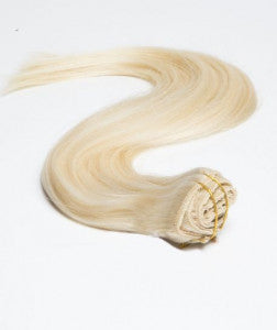 Extension Clip blond platine