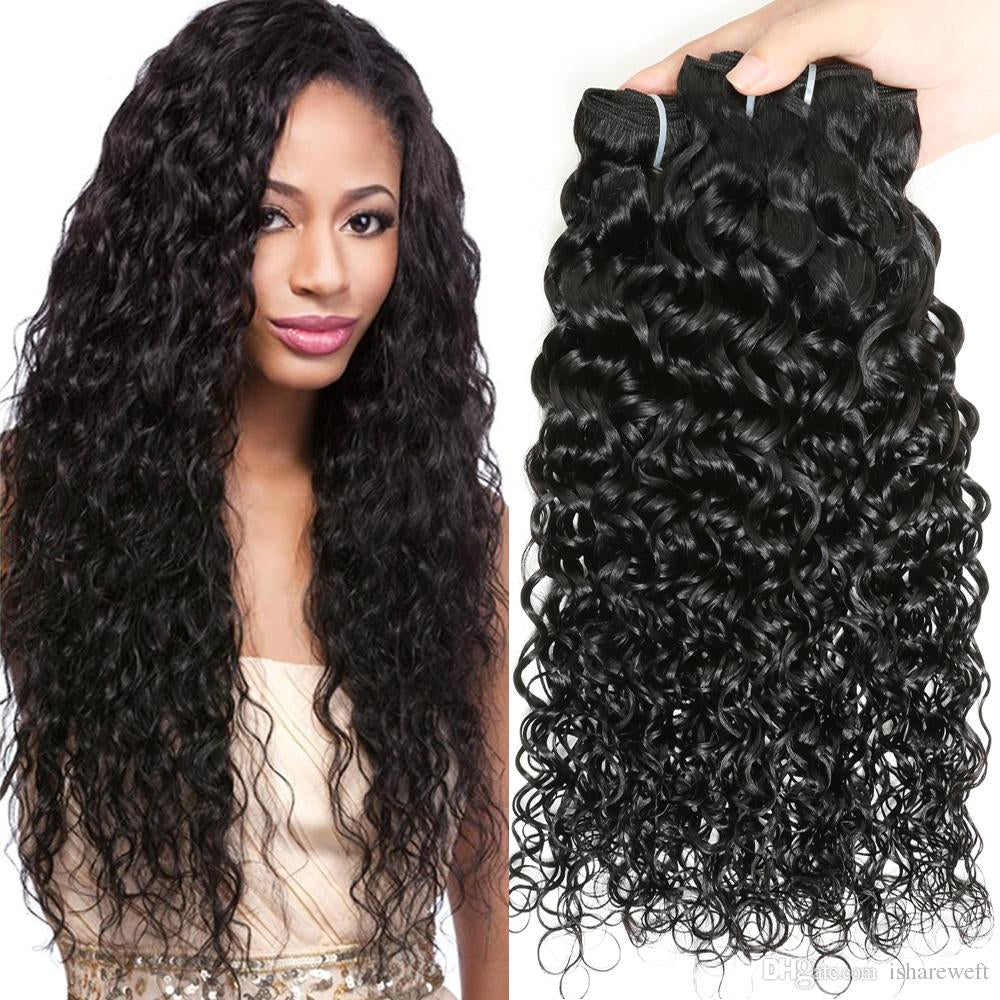 Tissage boucle brésilienne (Deep Wavy) - Vrais cheveux naturels raw d'origine de Rio de Janeiro