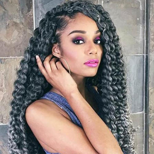Mèches pour crochet Braid, piqué lâché, et tresses
