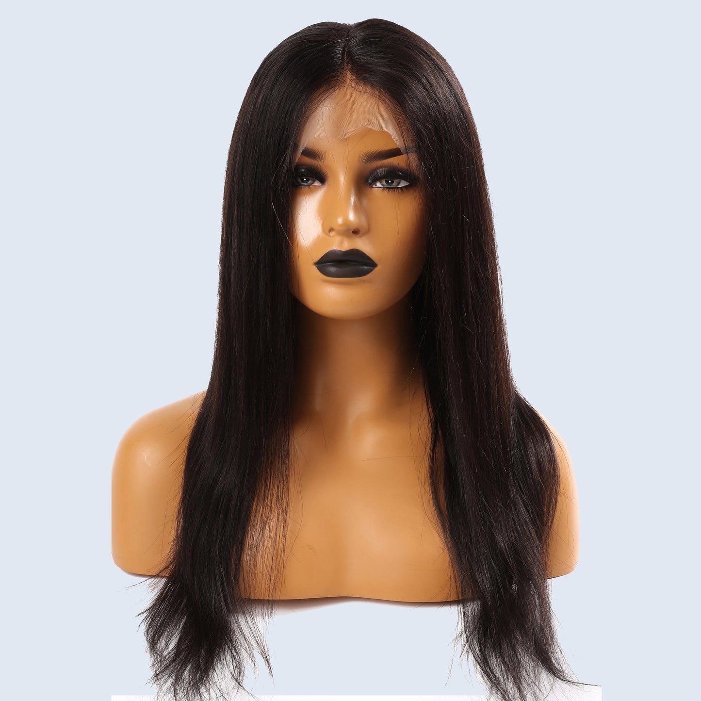 Top closure perruque - Cheveux indiens - lisse Jana