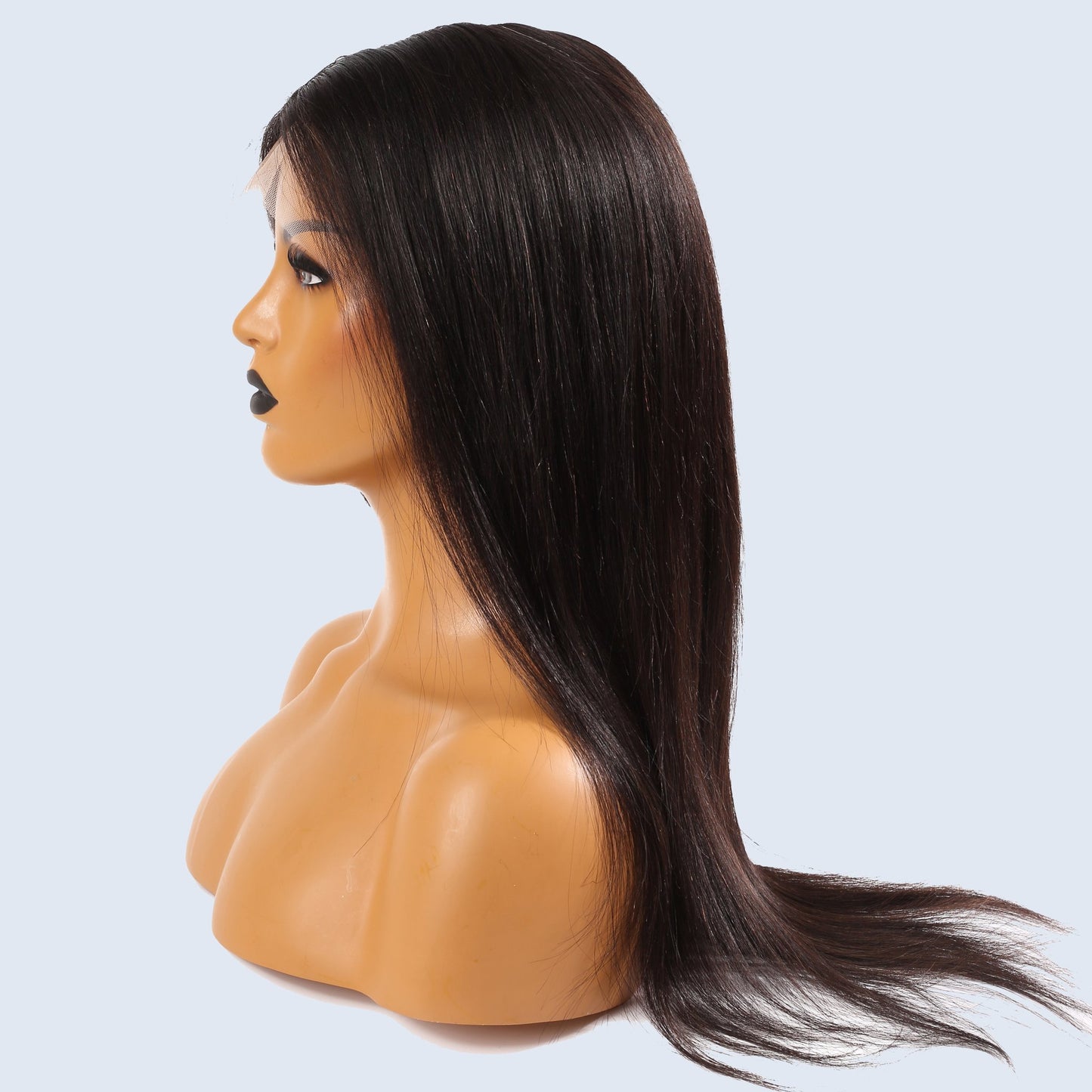 Top closure perruque - Cheveux indiens - lisse Jana
