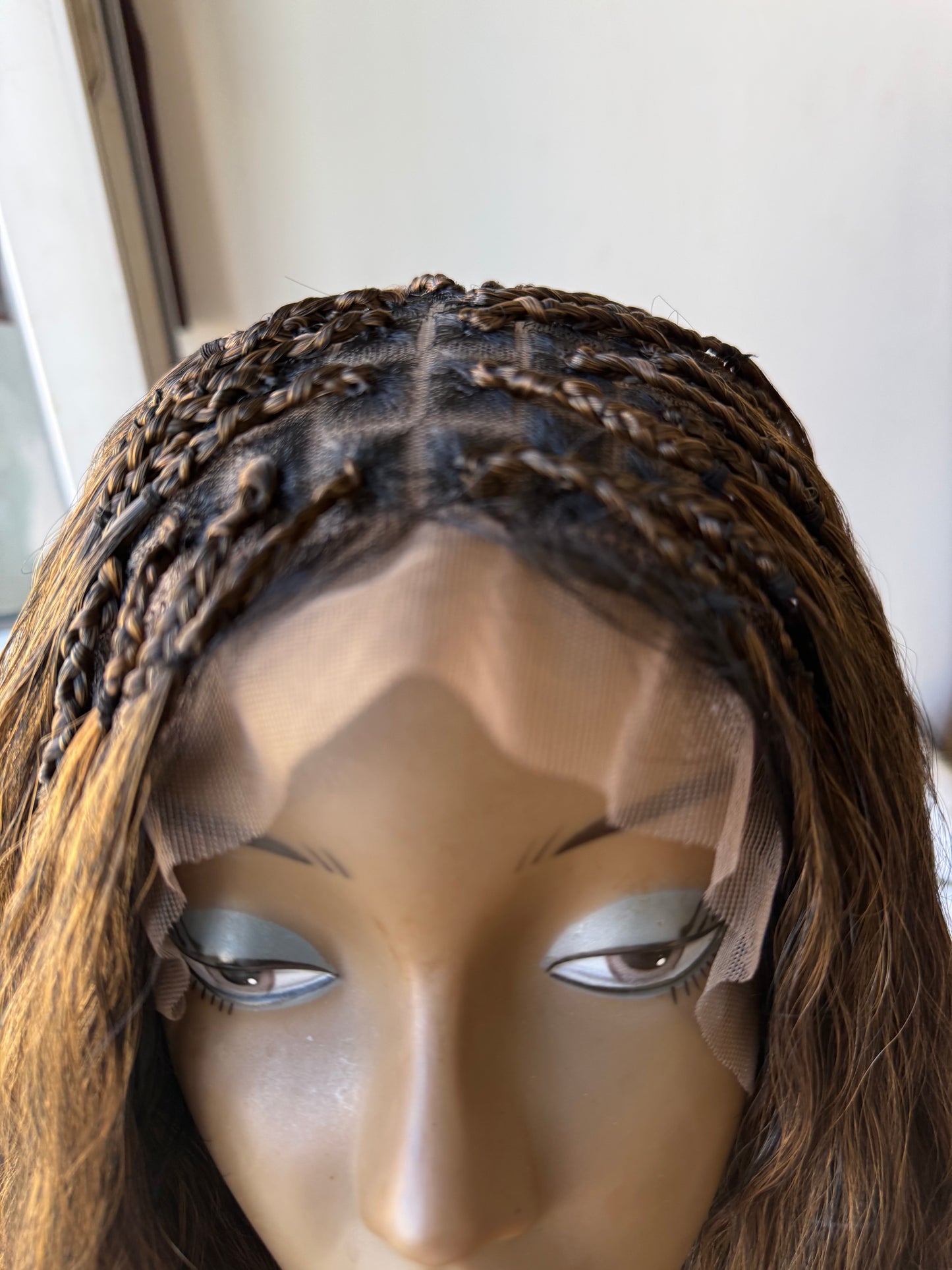 Perruque full lace piqué lâché mix couleur - SKALA