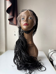 Sanah Full lace braided - Perruque tressée en fine mèches.