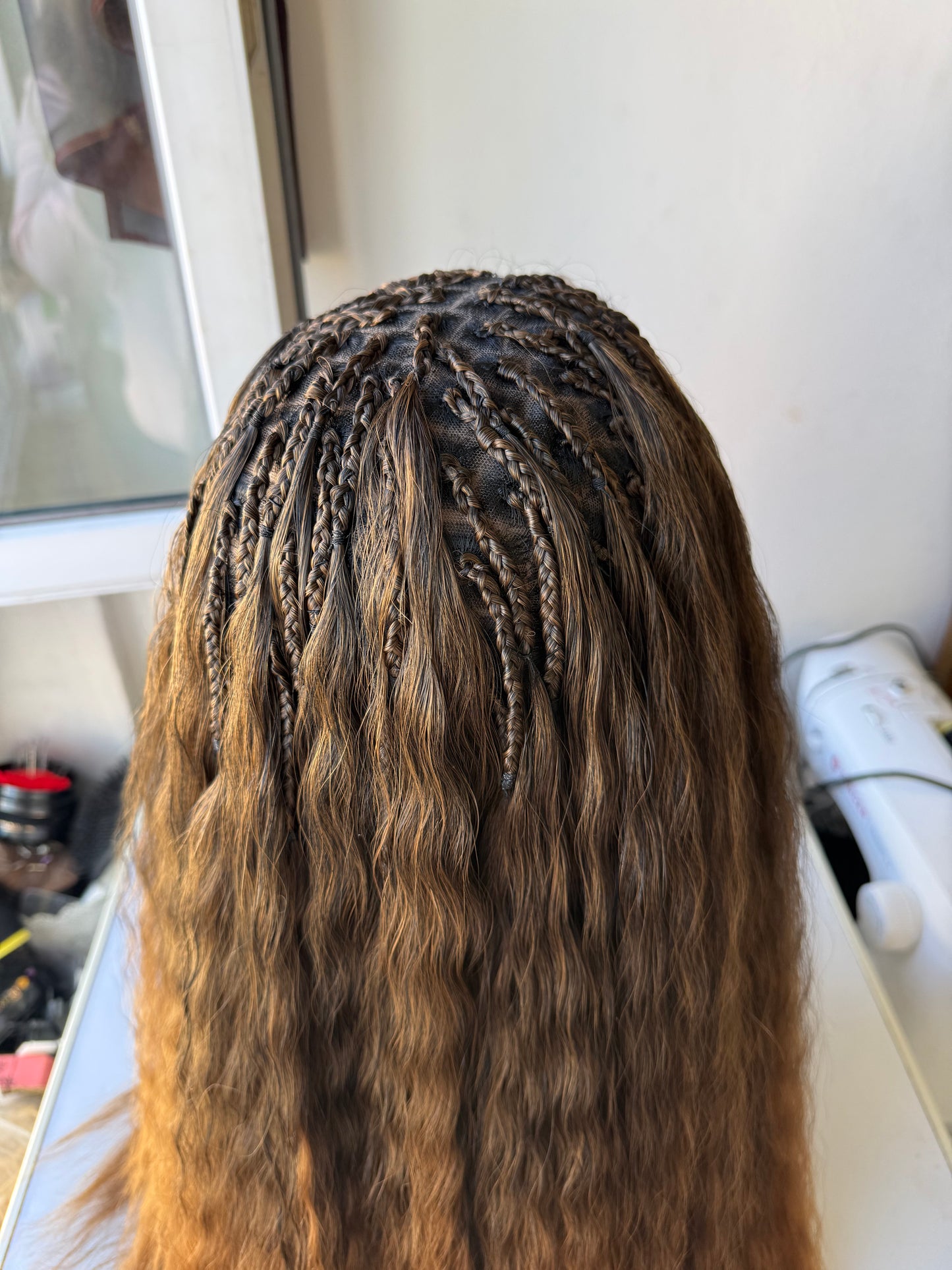 Perruque full lace piqué lâché mix couleur - SKALA