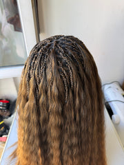 Perruque full lace piqué lâché mix couleur - SKALA