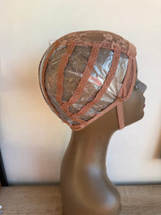 Bonnet pour montage perruque lot des 3 pièces - Marron