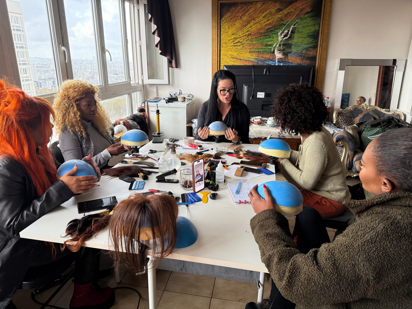 Immersion en Suède - Formation de prise en main selon chaque projet personnel dans l'univers des cheveux.