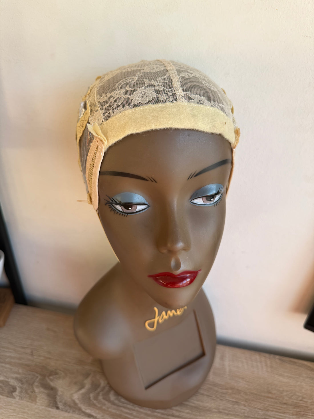 Bonnet pour montage perruque lot des 3 pièces - Beige