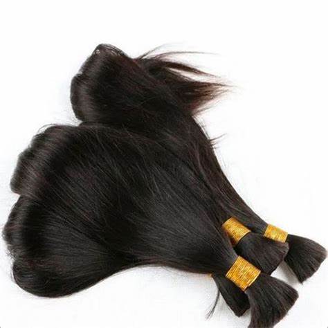 Extension au fil cheveux Brésiliens raw vierges - Lisse