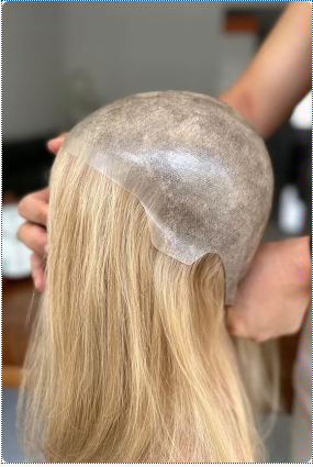 Tissu transparent PU pour fabrication des prothèses capillaires par injection des cheveux