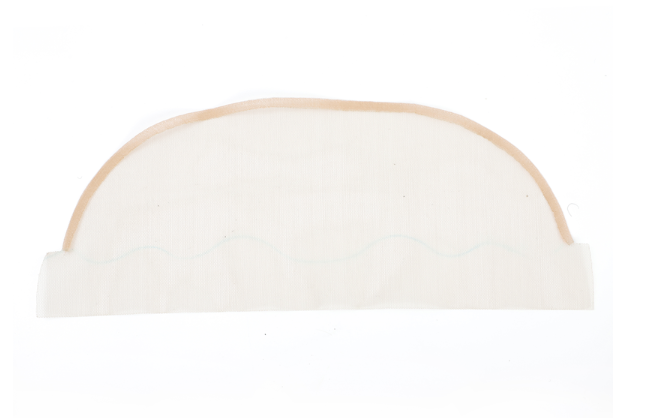 Tissu en tulle lace net pour confection des closures, topers, et laces frontales avec le crochet