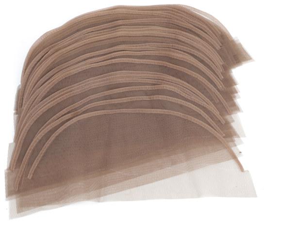 Tissu en tulle lace net pour confection des closures, topers, et laces frontales avec le crochet