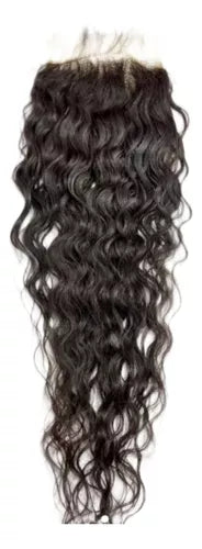 Closure en vrais cheveux humains raw curly